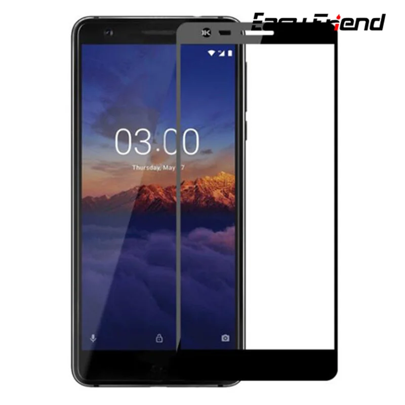 For Nokia 3 3.1 3.1 3.2 3.4 Plus X3 Nokia3.1 Nokia3 2nd 2018 Screen Protector Protective Black Film Full Cover Tempered Glass