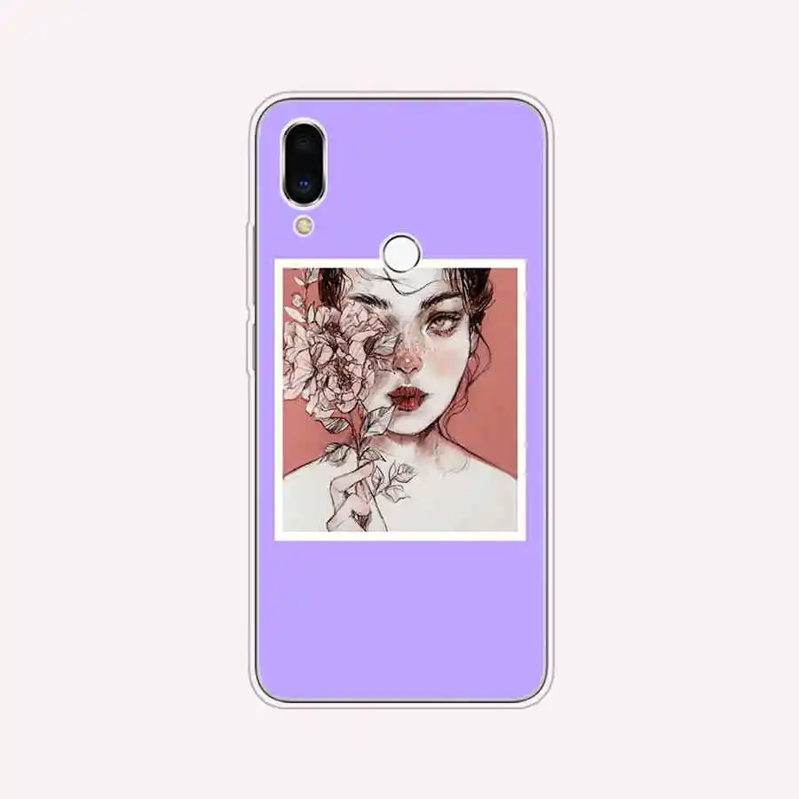 For Meizu Note 9 Case Phone Cover Soft Silicone Cartoon Printing Back Case Coque For Meizu M9 Note 9 Note9 Phone Case M9 Note