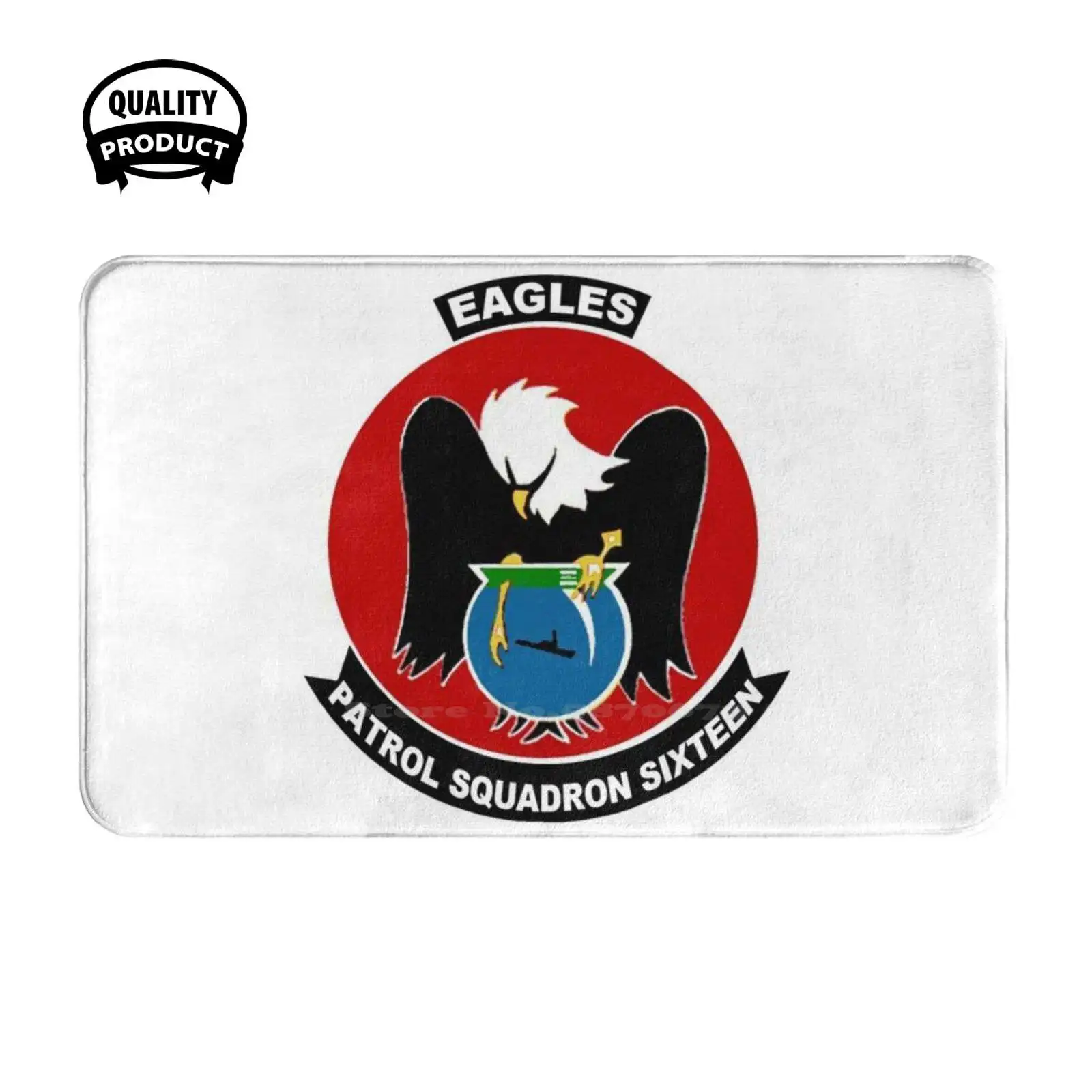 Vp - 16 - War Eagles Crest Soft Cushion Home Carpet Door Mat Car Rug Patrol Navy Vp 17 Intelligence Surveillance And