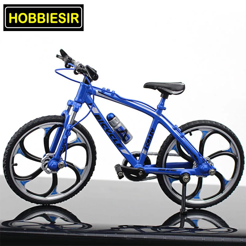 

1:10 Metal Bicycle Model Toys Racing Cycle Cross Mountain Bike Replica Collection Diecast for Children's Kids Gift Decoration