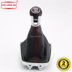 For VW Tiguan 2007 2008 2009 2010 2011 Car-styling 6 Speed Gear Stick shift knob With PU Leather Boot