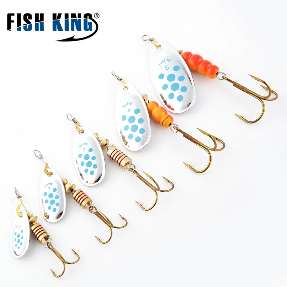 Spinner Bait 3g-13g Hard Spoon Bass Lures Arttificial Fishing Lure wobber With Treble Hooks For carp Pike Fishing Accessories