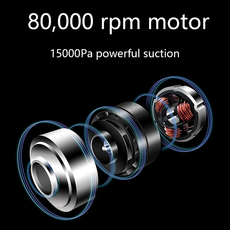 Aspiradoras inalámbricas de mano, 15kpa, separador ciclónico, batería de lavado de 45 Min, mopa de suelo, aspiradora húmeda y seca