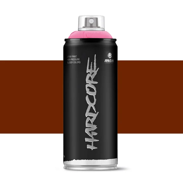 Spray paint MTN Hardcore Color red oxide 400 ml high pressure quick dry glossy finish great strength