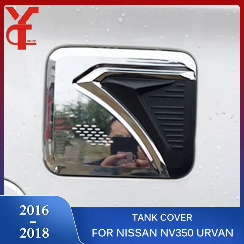 

Крышка для бензобака из АБС-пластика, крышка для фургона Nissan Urvan NV350 E26 2016 2017 2018, аксессуары, Внешние детали