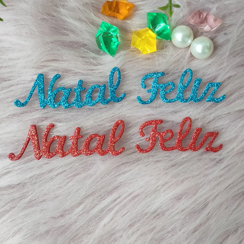 Português Corte De Metal Die Mold, Scrapbook Decoração, Em Relevo Álbum De Fotos Decoração, Fazer Cartão, DIY, Novo, Feliz Natal