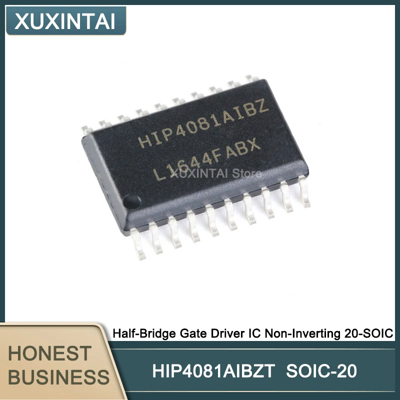 10Pcs/Lot HIP4081AIBZT HIP4081 Half-Bridge Gate Driver IC Non-Inverting 20-SOIC