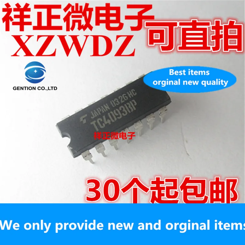 

10pcs 100% orginal new real stock TC4093BP TC4093 DIP14 logic-gate and inverter