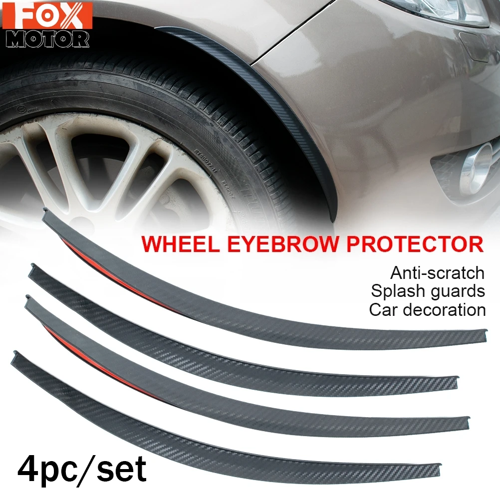 Arch Wheel Eyebrow Strip Fender Flares Protector Strip for VW GOLF 4 5 6 7 Mk4 MK5 MK6 GTI CC Caddy Up Gol Ameo Fox Atlas Jetta