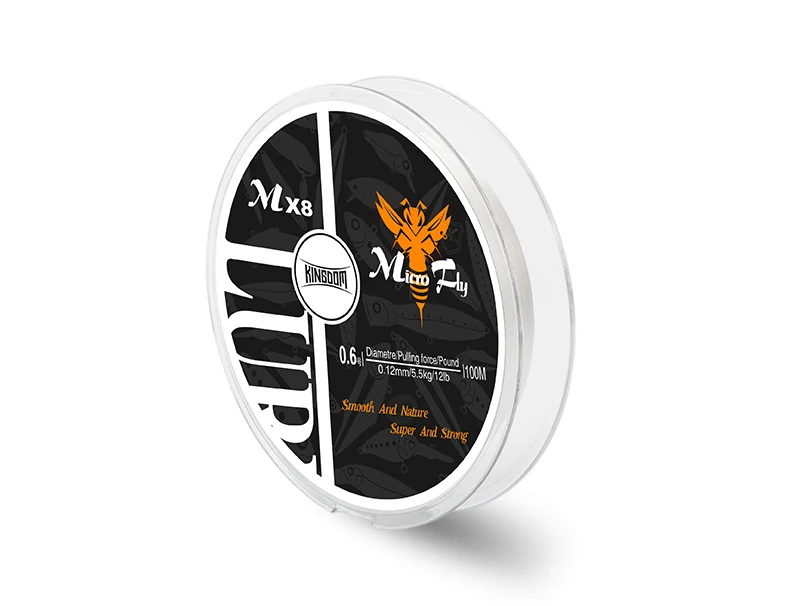 Kingdom Micro Fly 100M 150M Braid PE Angelschnur 4 Stränge 0,2 # /0.4 # /0.6 # 9-12LB Super steife und starke PE-Leitung mit Fernwurfabstand – Detail 12