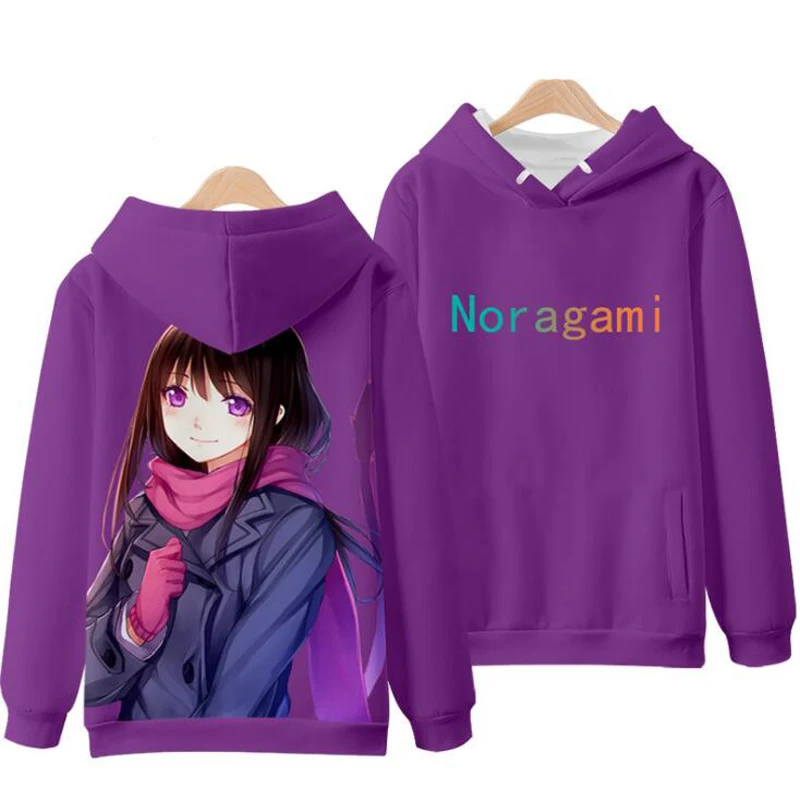 Noragami – sweat à capuche, Costume de Cosplay Anime Yato 3D, grande taille, uniforme scolaire, vêtements d'université pour hommes et femmes