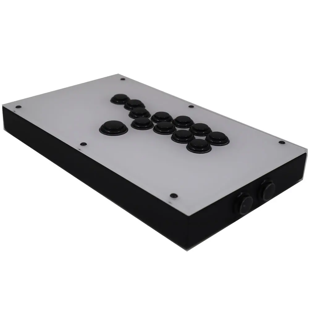 Imagem -05 - Arcade Joystick Game Controller Todos os Botões Estilo sem Alavanca Vara de Luta Ps4 Ps3 pc Sanwa Obsf24 30 Branco Preto Rac-j800b