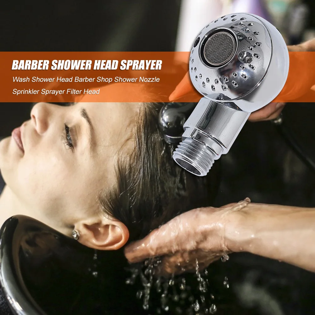 Barber Salon Shower Nozzle High Pressure Hairdressing Shower Head Hair Washing Clean Spray Water Saving Bathroom Accessories