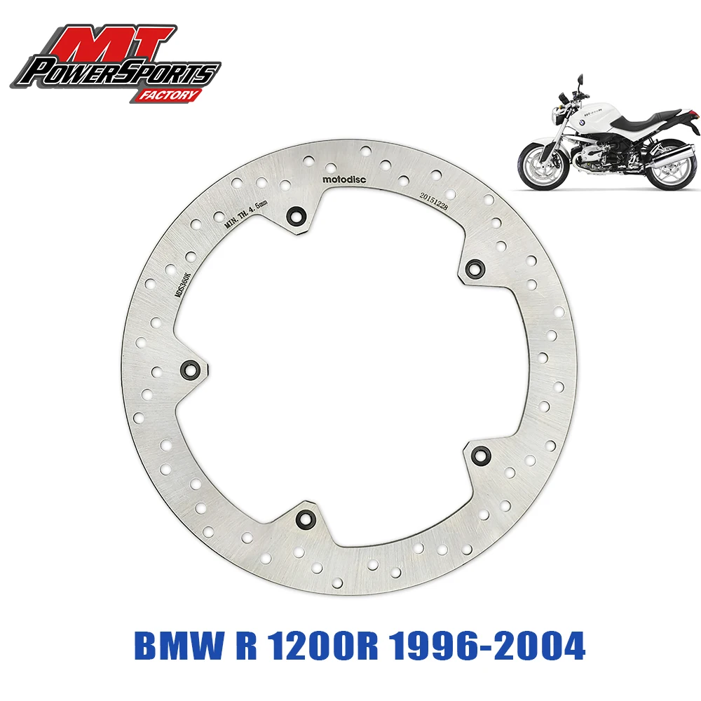 

For BMW R 1200R 1996-2004 Brake Disc Rotor Rear MTX Motorcycles Street Bike Braking MDS32010 Motorcycle Accessories