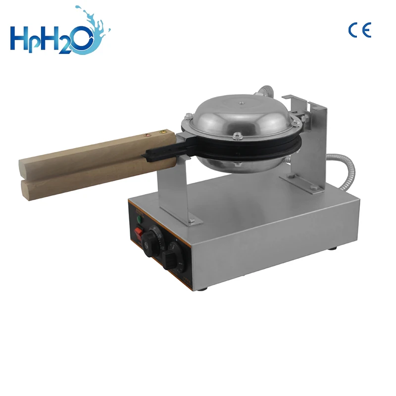 Commercial ไฟฟ้า110V /220V Non-Stick Waffle Maker ขนมขบเคี้ยวเค้กวาฟเฟิลเครื่องรอบรูปร่างวาฟเฟิล baker ฟองวาฟเฟิลเตาอบ
