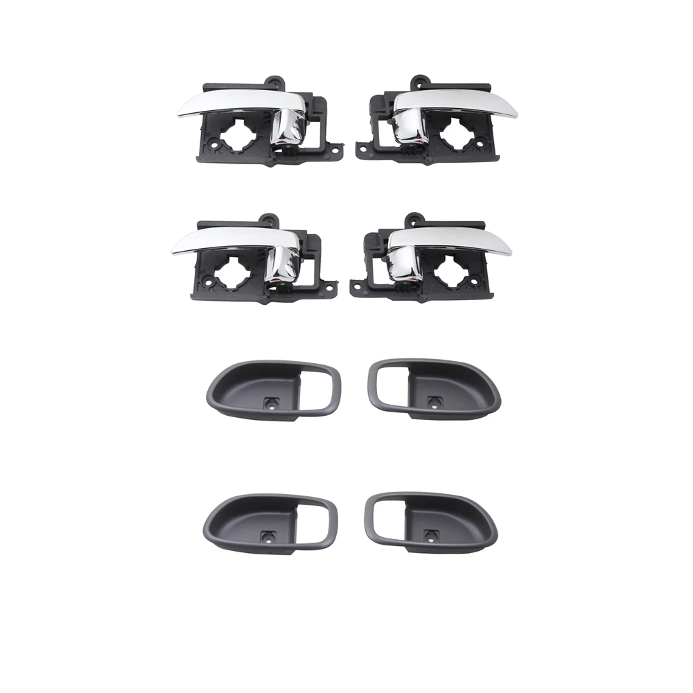 8PCS SET INSIDE  INTERIOR  DOOR HANDLE  FOR HYUNDA ELANTRA  2006 2007 2008 2009 2010 2011