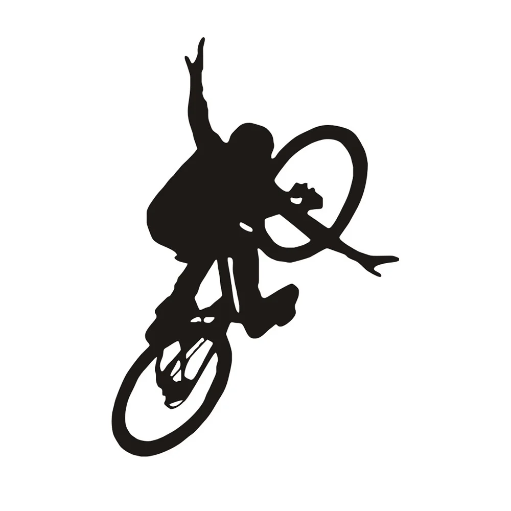 BMX BIKE CHILDREN ART BEDROOM WALL BIG MURAL STICKER WALL DECAL STENCIL VINYL DECAL