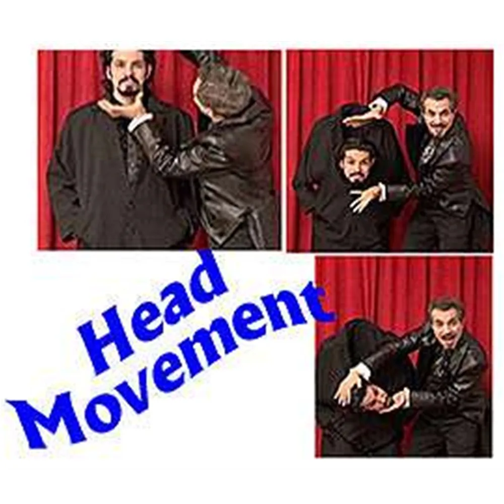 

Head Movement - Stage Magic Tricks Street Magic A Real Audience Shocke Funny Trick Head Shift Illusion Gimmick Props Accessories