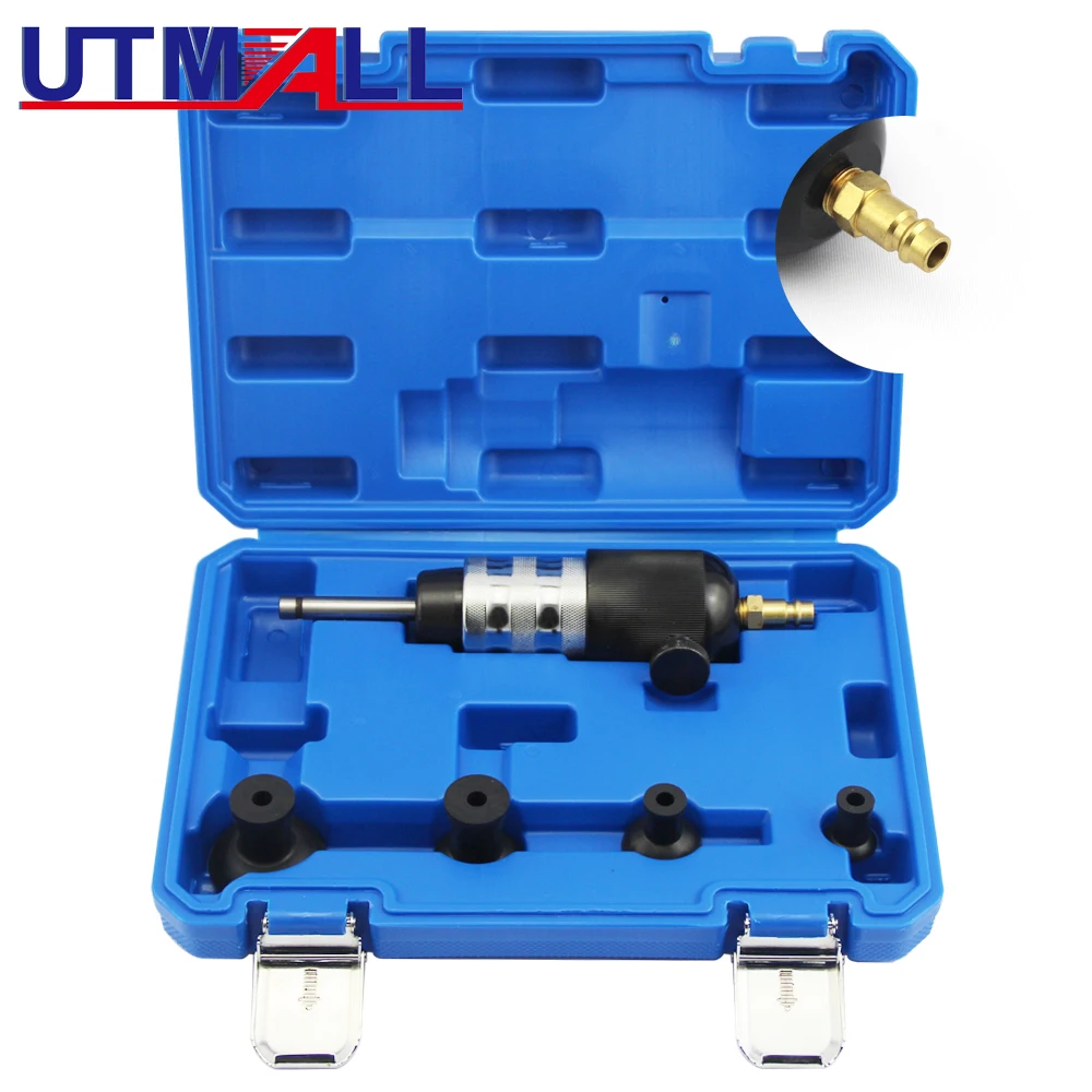 5Pcs Pneumatic Valve Lapping Grinding Tool Set Spin Valve Air Operated