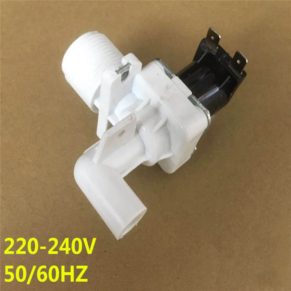 220-240V 50/60HZ Elbow Head Solenoid Valve Inlet Valve FCD270B-C For Midea/ Little Swan Pulsater Washing Machine Repair Parts