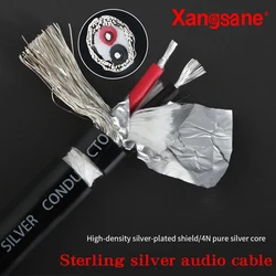 Xangsane XS-1101Ag kabel rca hifi 4N jednokrystaliczny czyste srebro linia równowagi kabel xlr HiFi nad linią inżynierii maszynowej