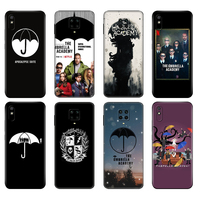 Black tpu Case For Xiaomi Redmi 7A 8 8A 9 9A 9C Case Redmi Note 8T 8 Pro T Note 9 9S 9 Pro Case TV The Umbrella Academy Coque