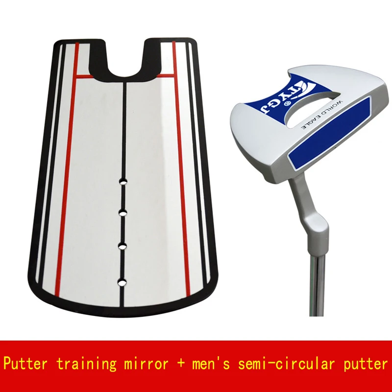 

New TTYGJ Quality Golf Putter Posture Correction Mirror Coach Recommended Putt Trainer Novice Training Swing Aid Accessories