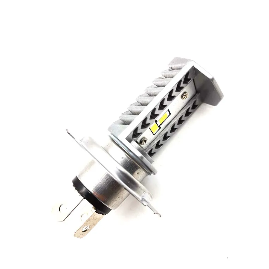 Motorcycle Headlight Bulb HID Hi/Low Beam 6500K High Power 36W 3600LM H4 9003 HB2 LED 1 PIECE