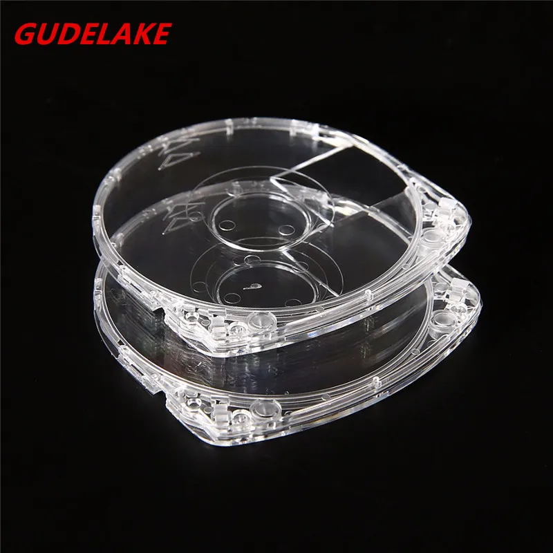 200PCS High Quality Crystal Clear Shell UMD Game Cases Replacement For Sony PSP 1000/2000/3000