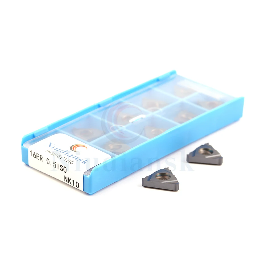 16ER 0.50 Iso 0.75 1.0 Iso 1.25 Iso 1.50 Iso 1.75 Iso 3.0 Iso NK10 Carbide Insert Draad Insert Cnc draaibank Gereedschap Draaien Insert