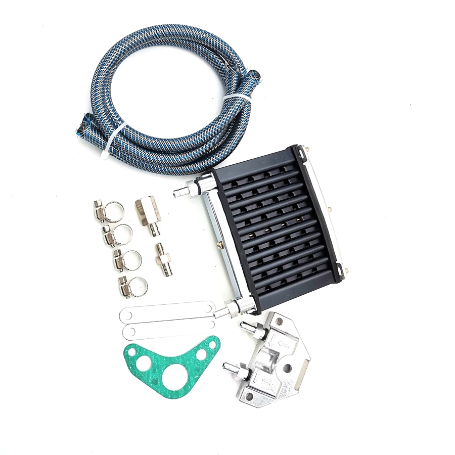 Universal CNC Engine Oil Cooler Kit for Motor&Dirtbike&Pit Bike 125cc 140 150cc