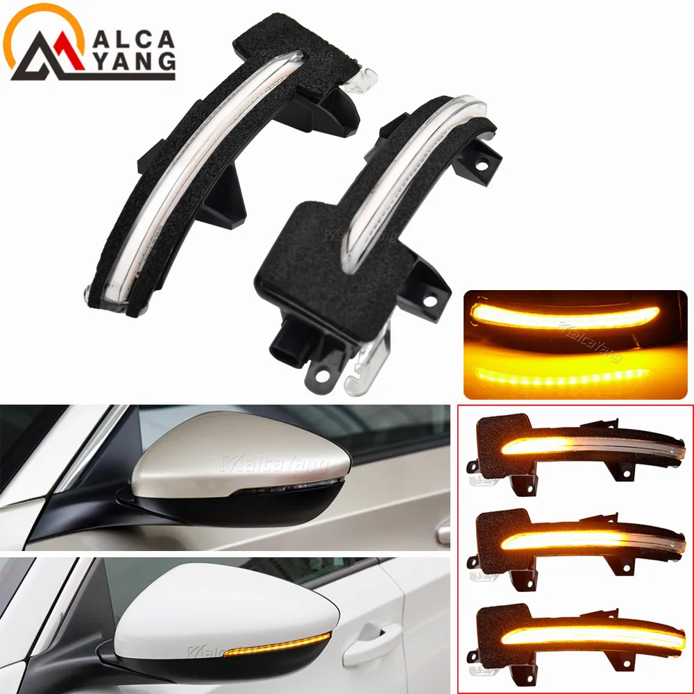 For Honda Civic 11th 2021 2022 FE / FL rear view mirror moving flowing blinker sequential LED trip Dynamic turn signal light