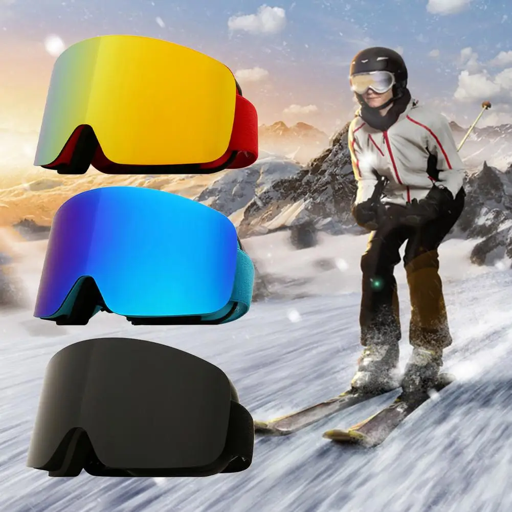 Gafas de Snowboard ajustables para motocicleta, antideslizantes, perfectas a juego, protección UV fresca, gafas de Snowboard