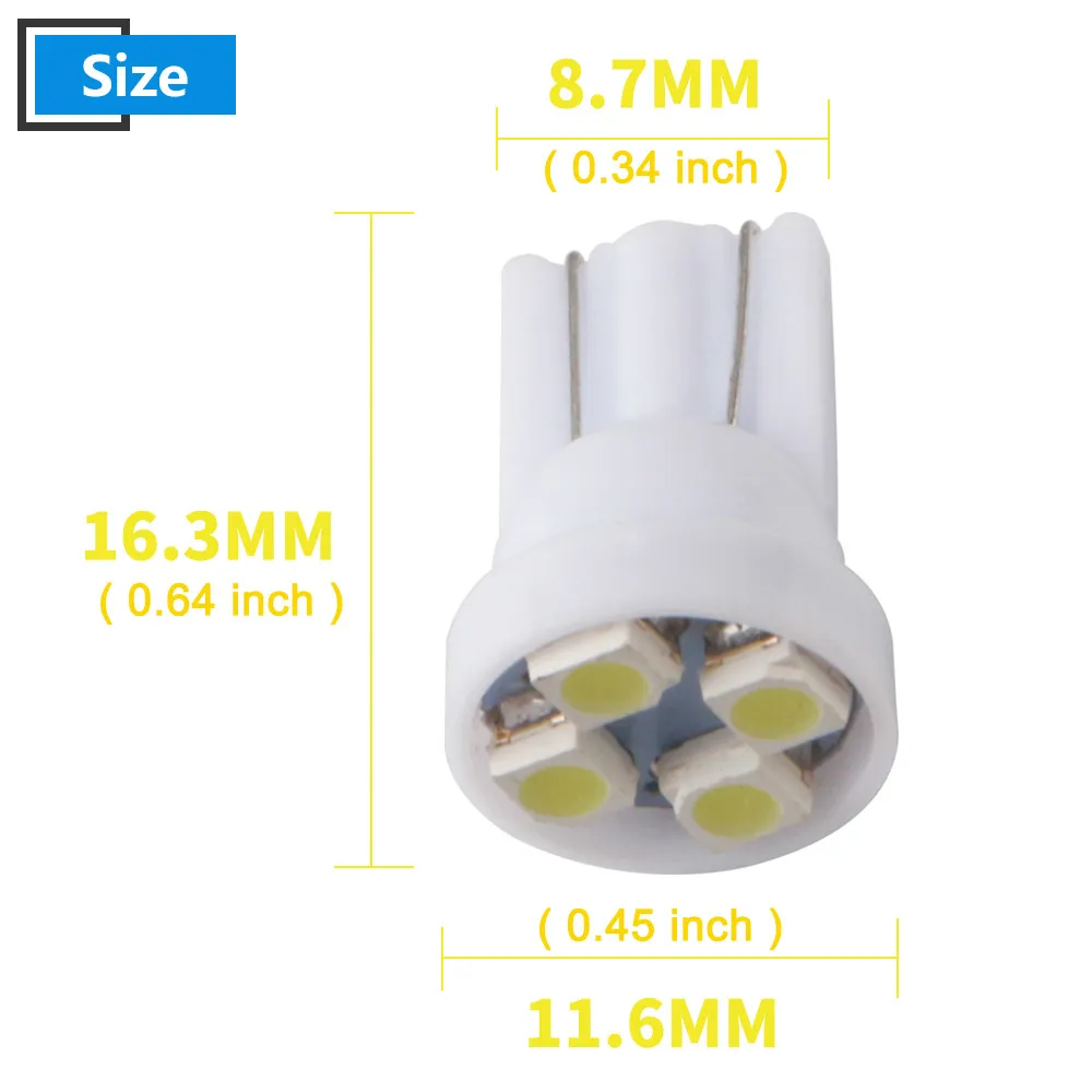 10X #555 194 168 6V… - image