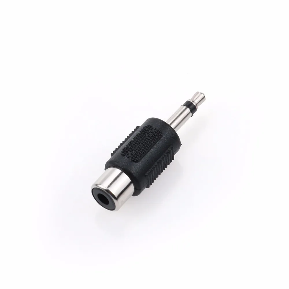 Convertisseur adaptateur Mono mâle vers Phono RCA femelle, connecteur Jack, 1/8 ", 3.5mm, 5 pièces