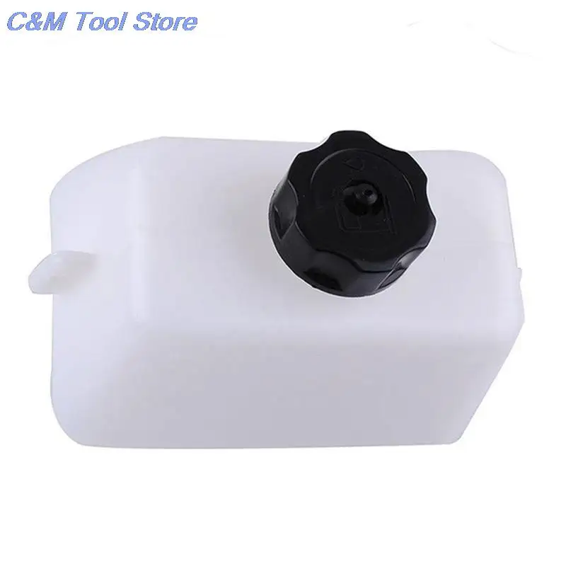 New White Plastic Motorcycle Petrol Fuel Tank For Mini Motor Dirt Bike Dirtbike Filter 1L Motorcycles Acc 1pc