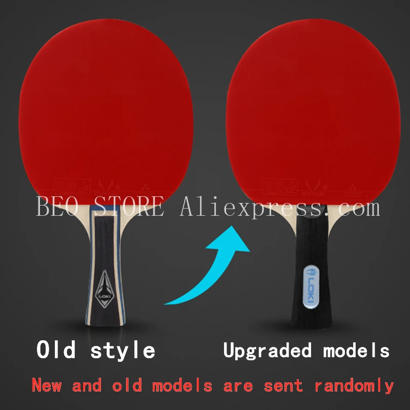 LOpastel-Ensemble de raquettes de tennis de table professionnelles C1000, fibre de carbone, module de tube, batte de ping-pong, compétition, pagaie