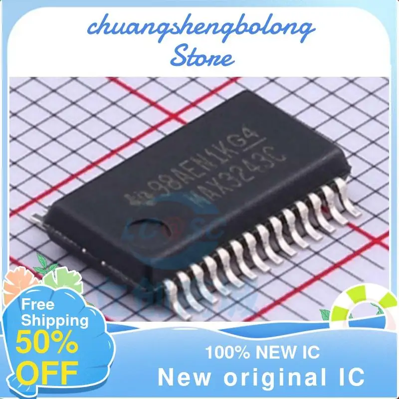 

10 шт. MAX3243CDBR SSOP28 MAX3243C новый оригинальный IC