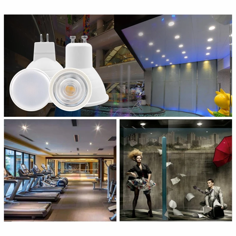 4pcs MR16 GU10 E27 E14 Lampada LED Bulb 6W 220V Bombilla LED Lamp Spotlight Lampara LED Spot Light 24/120 degree Cold/Warm white