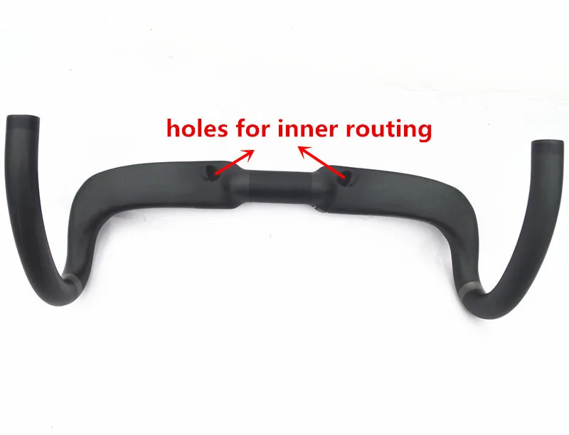 Carbon Fiber Bicycle Handlebar Road Bent Bar 31.8mm Cycling Parts 400mm 420mm 440mm