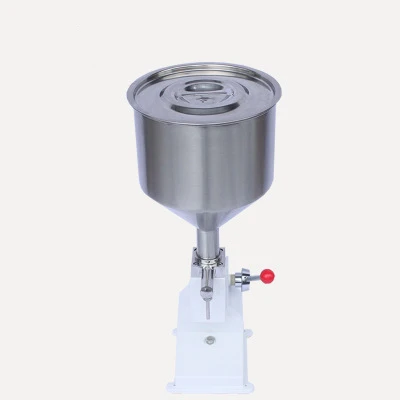 Food filling machine Manual hand pressure stainless paste dispensing liquid packaging equipment sold cream machine 1 ~ 50ml
