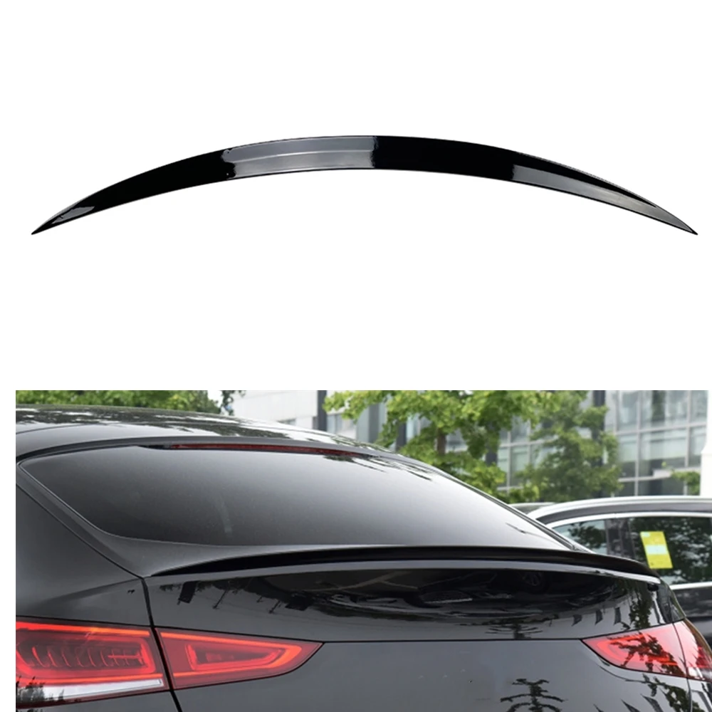 

Gloss Black Rear Trunk Spoiler Wing Splitter Lip For Mercedes Benz GLE Coupe C167 GLE350 GLE400 GLE450 GLE53 GLE63 AMG 2020-2023