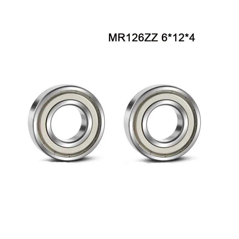 MR126ZZ Bearing ABEC-1 (5PCS) 6*12*4 mm Miniature MR126 ZZ Ball Bearings L-1260ZZ MR126z High QualityHigh Speed MR126zz