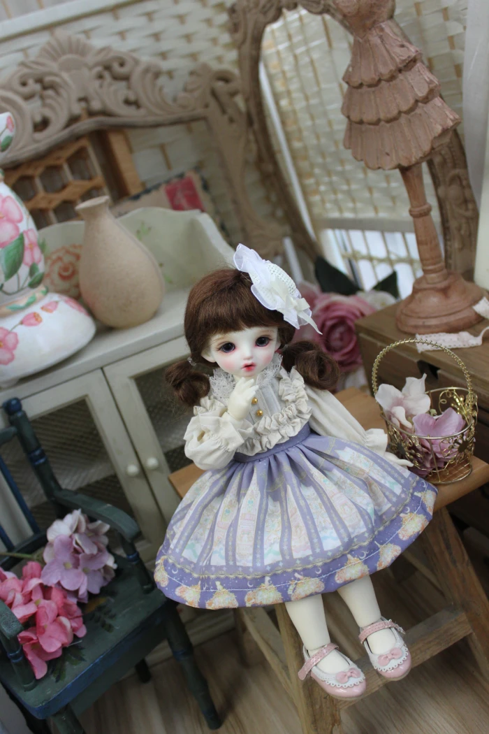 1/6 1/4 1/3 schaal BJD kleding accessoires Westerse stijl Losse jurk voor BJD/SD Blyth YOSD MSD pop accessoires C0495