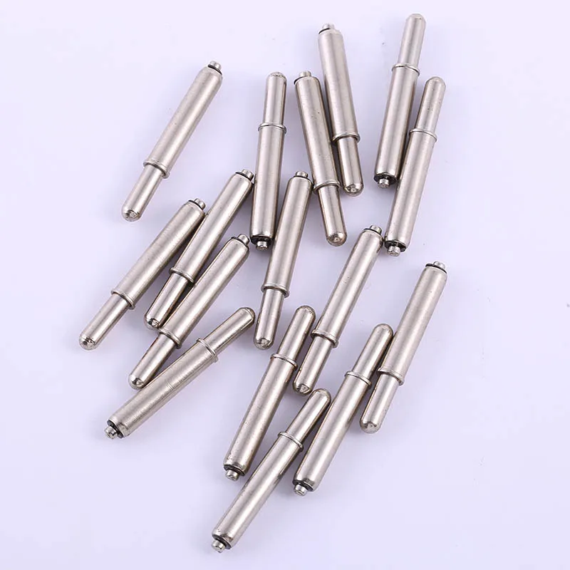 Hot Sale GP-2D Nickel Plated Round Head Positioning Needle Spring Elastic Test Probe 50Pcs Probe Cylinder Spring Pin 2018