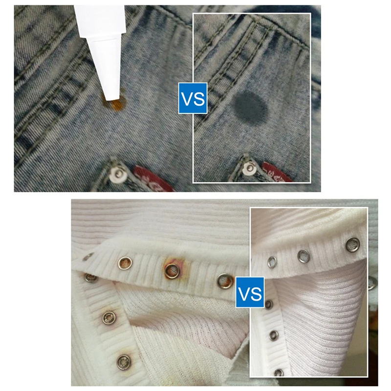Fabric Rust Stain Remover Clothes Rusts Remover Waterless Clothing Cleaning Effective Decontamination Clothes Cleansing Agent