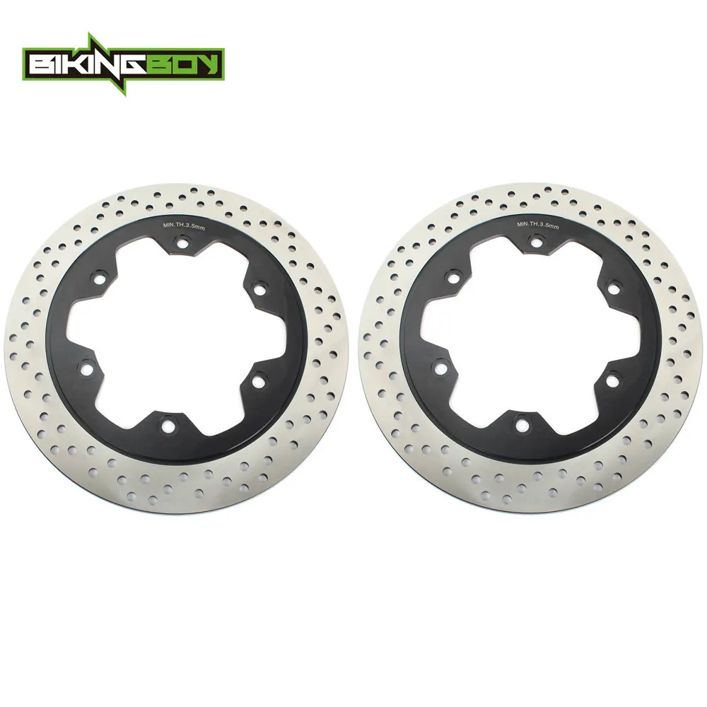 BIKINGBOY For Honda CBF600S ABS 03 04 05 06 07 CB600F 81-86 82 CB600N F SEVEN FIFTY 92 93 94 95 Front Brake Discs Disks Rotors