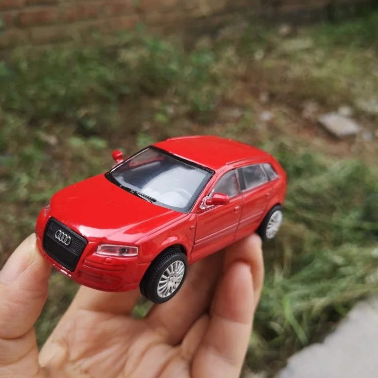 Metal 1:43 Audi A3 Sortback Car Model Decoration Red Alloy Collect Toy Figures Model