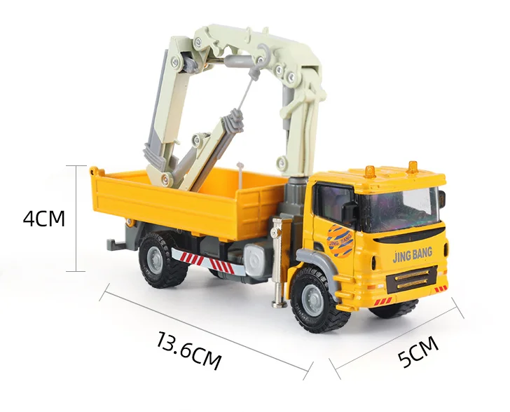 1:60 alloy rescue crane engineering truck model,exquisite children\'s gifts,high-quality crane toys,wholesale sales