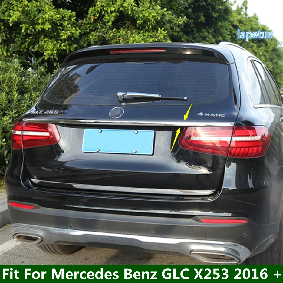 

Lapetus Tail Rear Tailgate Trunk Upper Door Strip Molding Decoration Strip Cover Trim Fit For Mercedes Benz GLC X253 2016 - 2021